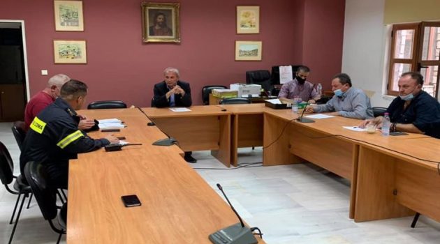 Δήμος Θέρμου: Συνεδρίασε το Συντονιστικό Όργανο Πολιτικής Προστασίας (Photos)