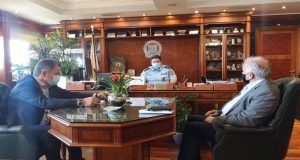 Με τον Αρχηγό της ΕΛ.ΑΣ. συναντήθηκε ο Δήμαρχος Ι.Π. Μεσολογγίου (Photos)