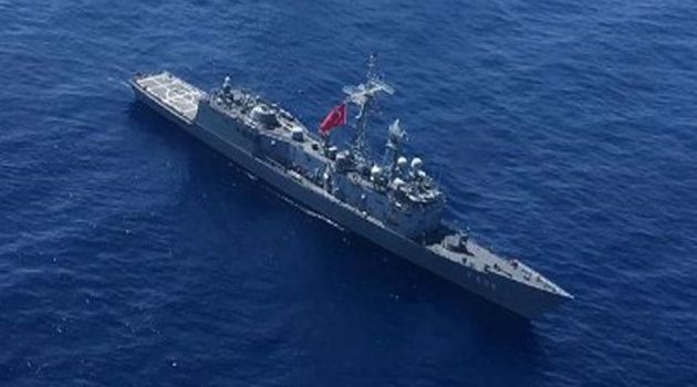 Ελληνοτουρκικά: Στο Βόρειο Αιγαίο πλοία του τουρκικού πολεμικού ναυτικού