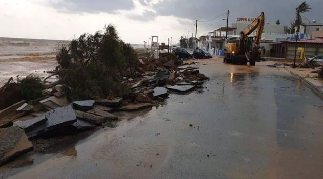 Κρήτη: Κινδύνεψαν ζωές και καταστράφηκαν περιουσίες από την κακοκαιρία