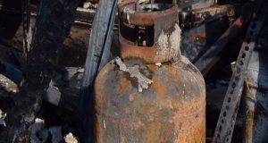 Πήρε φωτιά φιάλη υγραερίου στη Νεάπολη Αγρινίου (Νεώτερη ενημέρωση)