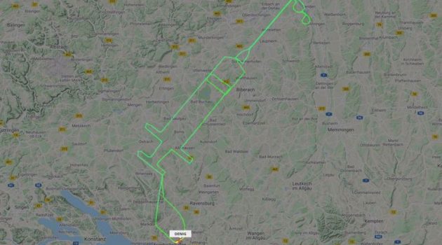 Εντυπωσιακό: Πιλότος έκανε πτήση σε σχήμα… σύριγγας