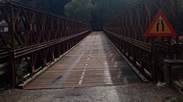 Στην κυκλοφορία η Γέφυρα Μπανιά μετά την εκτεταμένη συντήρηση (Photos)