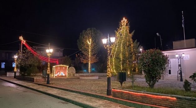 Χριστουγεννιάτικες εικόνες από το Τρίκορφο Ναυπακτίας (Video – Photos)