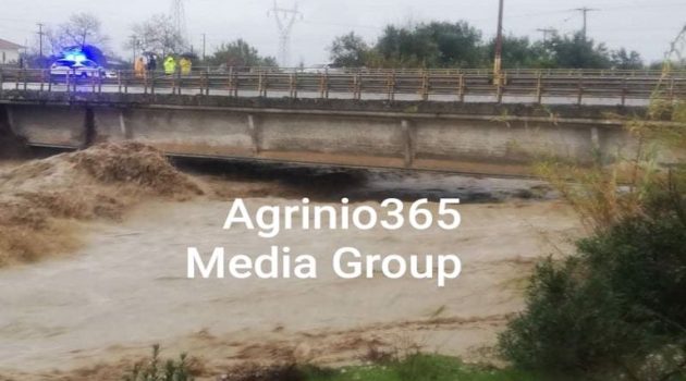 Αγρίνιο: Επαγρύπνηση για τη Γέφυρα της Ερμίτσας (Videos – Photos)
