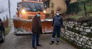 Ορεινή Ναυπακτία: Συνεχίζονται οι εκτεταμένοι καθαρισμοί στο οδικό δίκτυο (Photos)