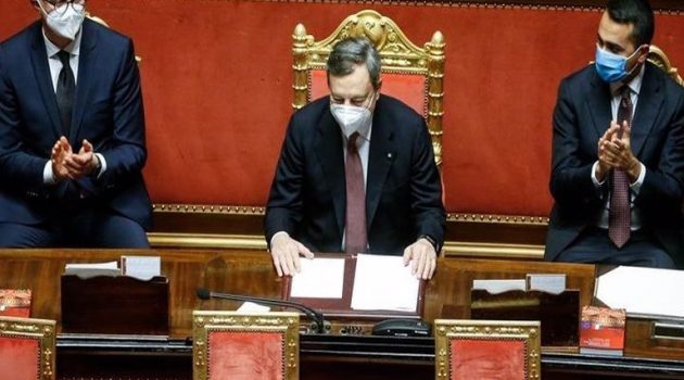 Ιταλία: Ο Ντράγκι εξασφάλισε ψήφο εμπιστοσύνης από τη Γερουσία