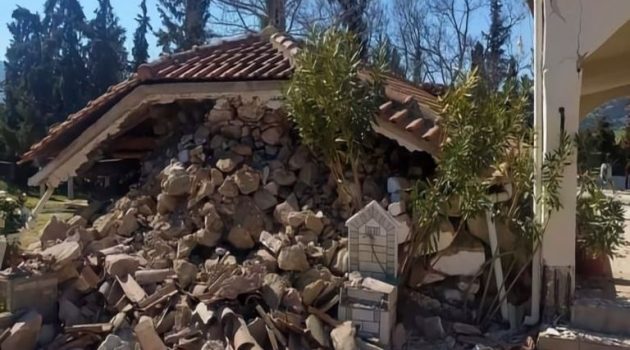 Σεισμός: Λαρισαίος έπεσε από τον δεύτερο όροφο για να σωθεί