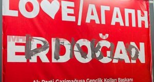 Κατεχόμενα: Αντιδράσεις και συλλήψεις για τις πινακίδες «Love Erdoğan»