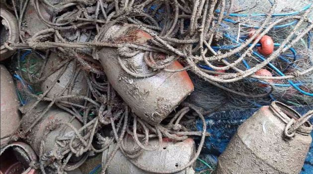Κρυονέρι: Κατασχέθηκαν παράνομα αλιευτικά εργαλεία (Photos)