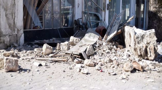 Σεισμός 6 ρίχτερ στην Ελασσόνα: Κατέρρευσε σπίτι αλλά και τοίχος σε σχολείο
