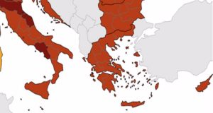 ECDC: «Κοκκίνισε» πλέον όλη η Ελλάδα – Ανέβηκε ο δείκτης…