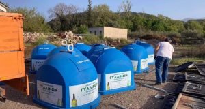Νέοι κάδοι ανακύκλωσης στον Δήμο Θέρμου