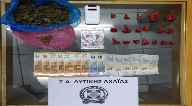 Συνελήφθη διακινητής ναρκωτικών στην Δυτική Αχαΐα