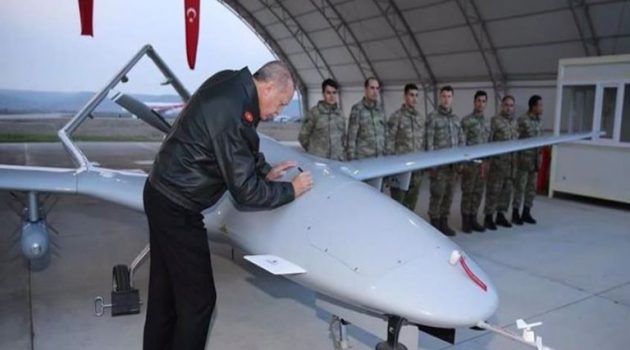 Αεροπορική βάση για οπλισμένα drones στα Κατεχόμενα «χτίζει» ο Ερντογάν