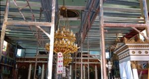 Μπαμπίνη: Αντικατάσταση οροφής Ιερού Ναού Αγίου Νικολάου (Photos)
