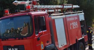 Κινητοποίηση της Πυροσβεστικής για φωτιά στο Κ.Υ. Αιτωλικού