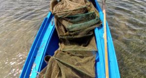 Παράνομα αλιευτικά εντόπισε το Λιμενικό στo Διόνη Κατοχής (Photo)