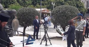 Αγρίνιο: Η κατάθεση στεφάνου από την ΠτΔ στην πλατεία Δημάδη…