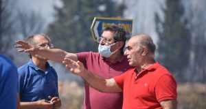 Η συνδρομή του Δήμου Πατρέων στην κατάσβεση της μεγάλης πυρκαγιάς…
