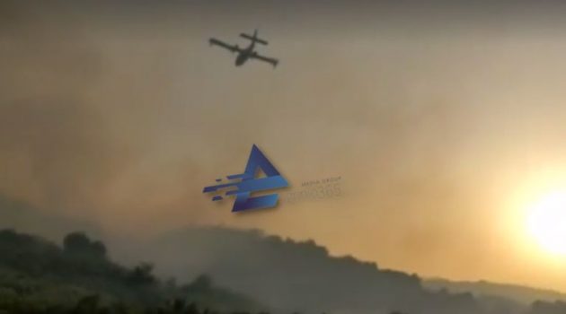 Δρυμός Βόνιτσας: «Μάχη» με τη φωτιά να πλησιάζει κατοικημένες περιοχές (Videos)