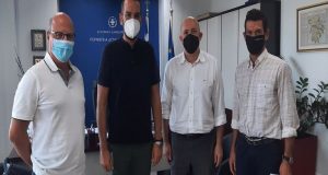 Συνάντηση Φαρμάκη με τη νέα Διοίκηση του Επιστημονικού Πάρκου Πατρών