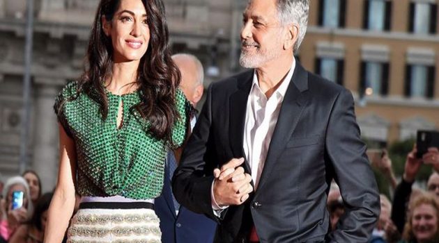 Amal και George Clooney: Απαντούν στις φήμες για τρίτο παιδί