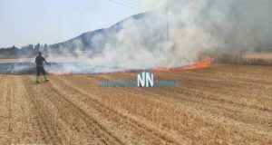 Πυρκαγιά σε αγροτική έκταση στα Κωστέικα στην Κάτω Βασιλική (Video)