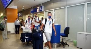 Ήρθε στην Ελλάδα και αποθεώθηκε η Εθνική Ομάδα Πόλο Ανδρών