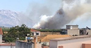 Μεσολόγγι: Πυρκαγιά σε καλαμώνες στο Πόλντερ