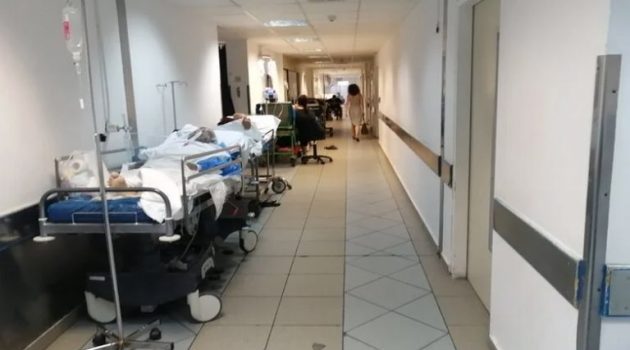 Πάτρα: Γέμισαν ράντζα οι διάδρομοι του Νοσοκομείου του Ρίου