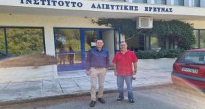 Το Ινστιτούτο Αλιευτικής Έρευνας στην Καβάλα επισκέφθηκε ο Θ. Βασιλόπουλος