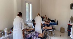 Μεγάλη συμμετοχή στην εθελοντική αιμοδοσία στο Τρίκορφο Ναυπακτίας (Video)