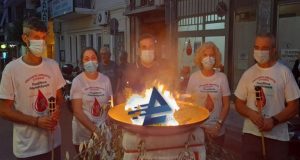 Άναψε και στο Αγρίνιο η «Φλόγα της Αγάπης» (Video –…