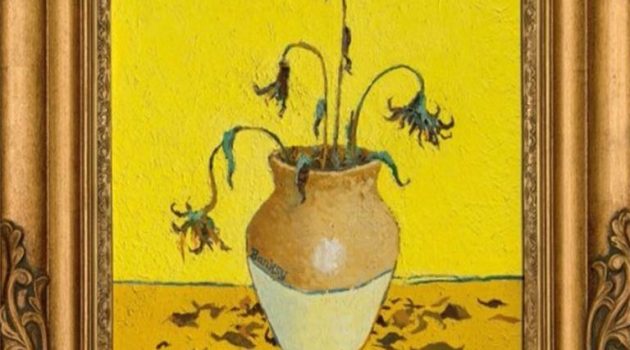 Το έργο «Sunflowers From Petrol Station» του Banksy πωλείται σε δημοπρασία