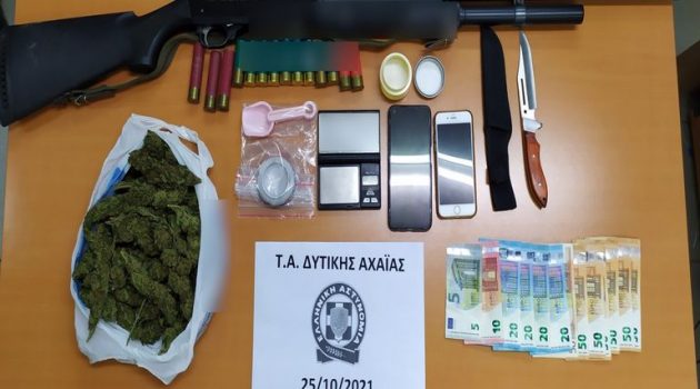 Συνελήφθη άνδρας στη Δυτική Αχαΐα για διακίνηση και κατοχή ναρκωτικών