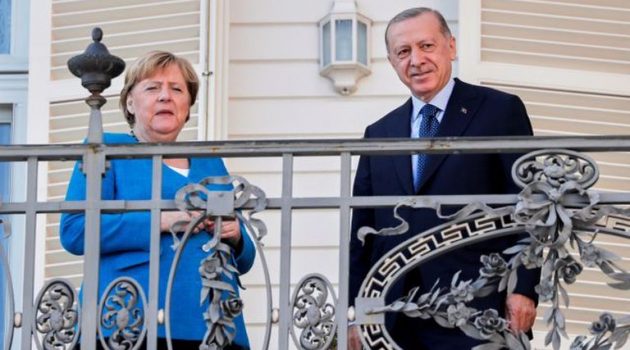 Τo «μελαγχολικό» αντίο Ερντογάν στη Μέρκελ – «Χάνει τη σημαντικότερη σύμμαχό του»