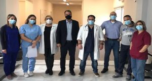 Επίσκεψη στο Κέντρο Υγείας Κατούνας πραγματοποίησε ο Θανάσης Παπαθανάσης