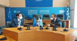 Επίσκεψη του Πρέσβη της Κορέας στον Περιφερειάρχη Δυτικής Ελλάδας