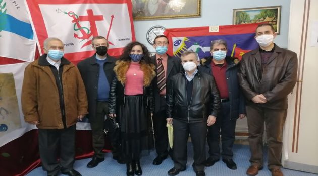 Αγρίνιο: Η Αμαλία Βούλγαρη – Πολονύφη στα εγκαίνια της Χριστιανικής Ένωσης (Photos)