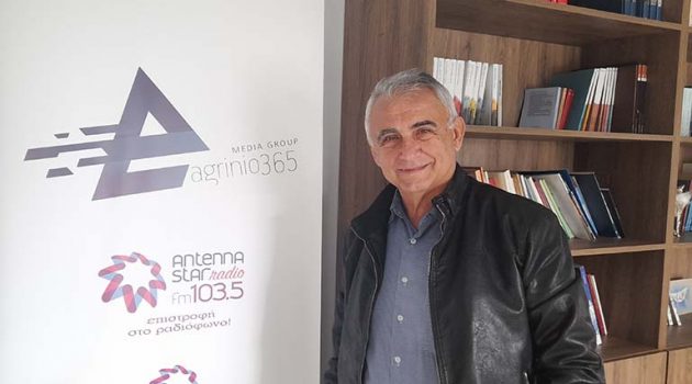 Λ. Τσόλκας στον Antenna Star: «Πολύ κοντά στη δημιουργία Αμφιθεάτρου στο Αγρίνιο» (Ηχητικό)