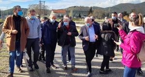 Στο Μεσολόγγι ο Υπουργός Πολιτικής Προστασίας Χρήστος Στυλιανίδης (Photos)