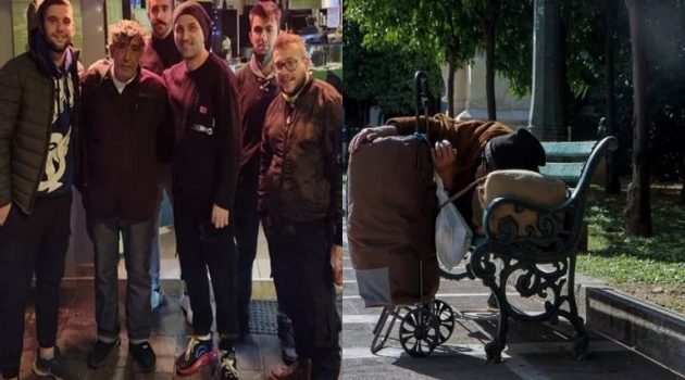 Παρέα νεαρών στα Χανιά πλήρωσε ξενοδοχείο σε άστεγο για να μην κοιμηθεί στο κρύο