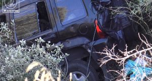 Τροχαίο ατύχημα στην Αμφιλοχία – Αυτοκίνητο έπεσε σε γκρεμό (Video)