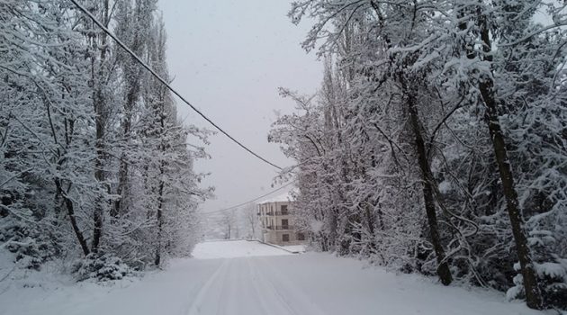 Στα «λευκά» τα χωριά στην Ορεινή Ναυπακτία (Videos – Photos)