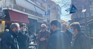 Αγρίνιο: Παράσταση Διαμαρτυρίας της Ο.Α.Σ. στη Δ.Ε.Η. (Photo)