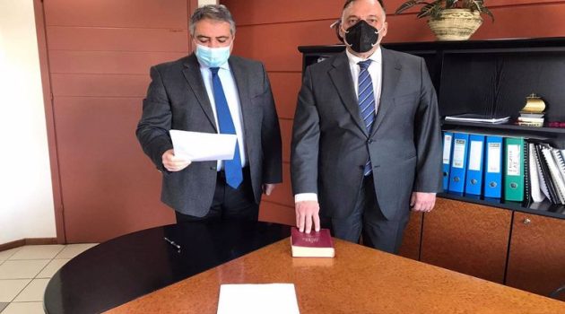 Μιχαήλ Σερασκέρης: Η ορκωμοσία του νέου Διοικητή του Νοσοκομείου Αγρινίου (Photos)