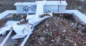 Ρίγανη: Άγνωστοι βεβήλωσαν τάφους στο Κοιμητήριο του χωριού (Photos)