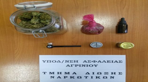 Συνελήφθη άνδρας για κατοχή ναρκωτικών στην Αιτωλοακαρνανία