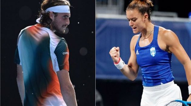 Μαρία Σάκκαρη και Στέφανος Τσιτσιπάς διεκδικούν τους πρώτους τίτλους τους μέσα στο 2022